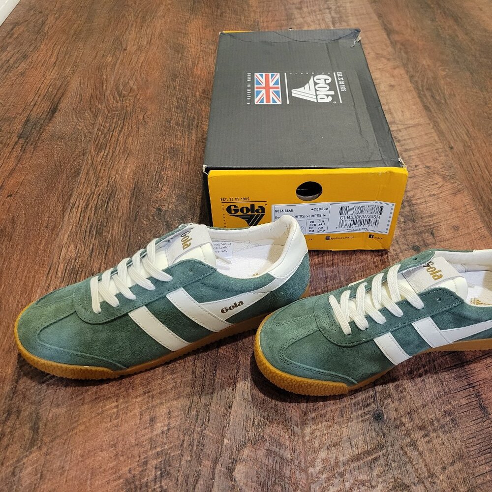 New Gola Elan Sneakers Sold at Anthropologie green 7.5